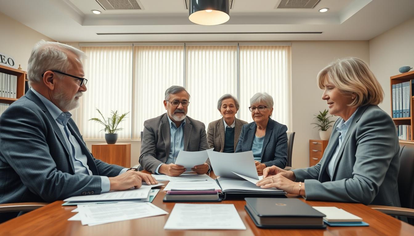 Retirement planning legal support